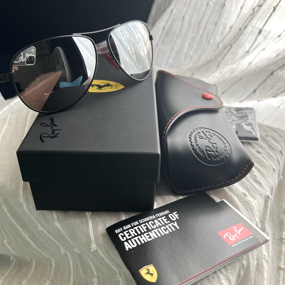 NIB Ray Ban RB8313 Ferrari Edition, Never Been Worn